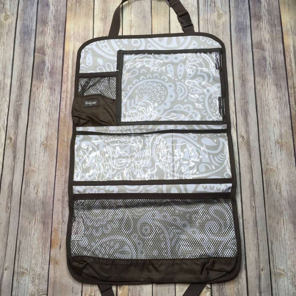 NIP THIRTY ONE Hang-Up Activity Organizer in Taupe Playful Parade